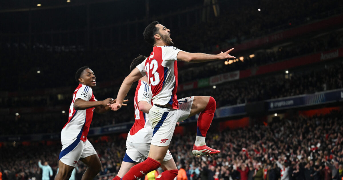 Arsenal – Real Madrid 3-0: Awesome Rice “executed” the Champions League trophies
