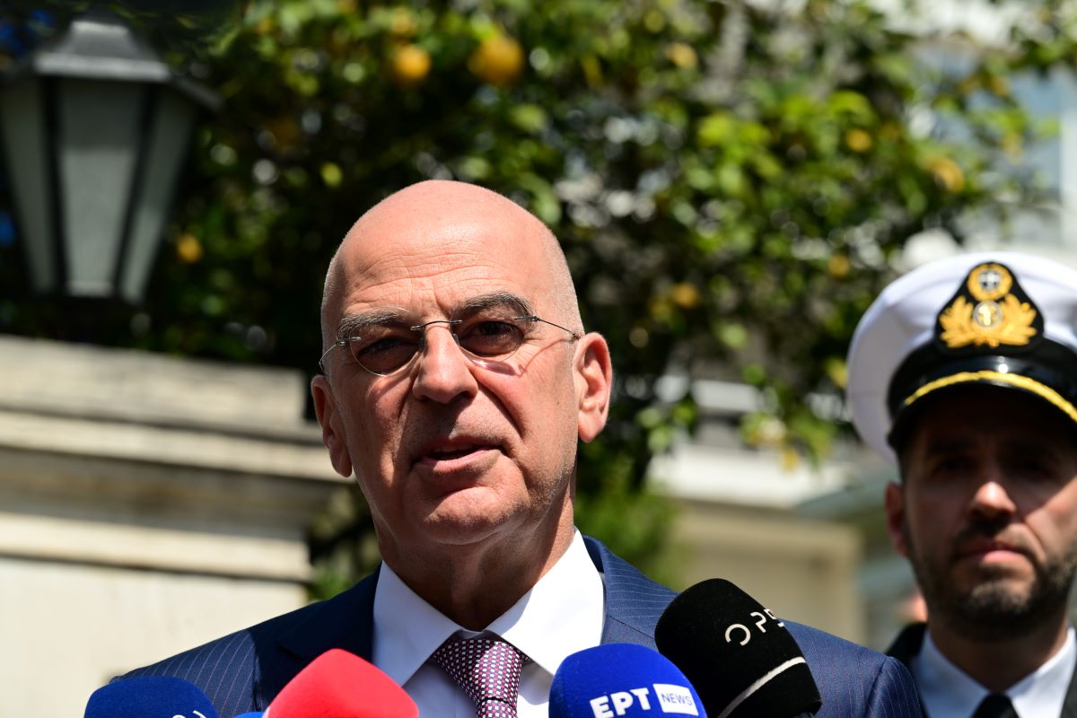 Ο υπουργός Εθνικής Άμυνας Νίκος Δένδιας