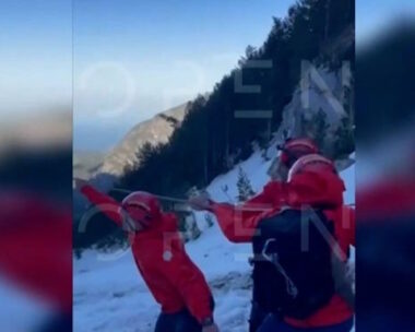 Διασώστες στον Όλυμπο