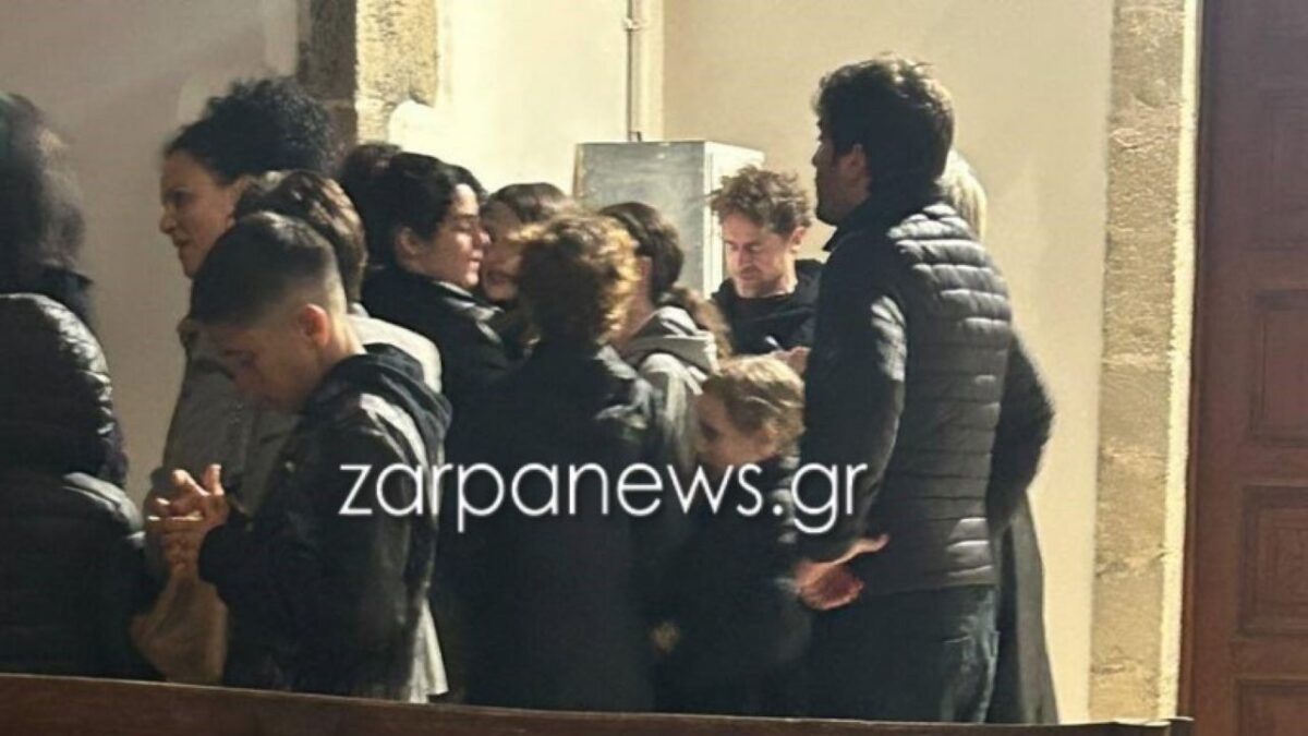 Ο Δημήτρης Λάλος με τη Μαριλίτα Λαμπροπούλου στην Κρήτη