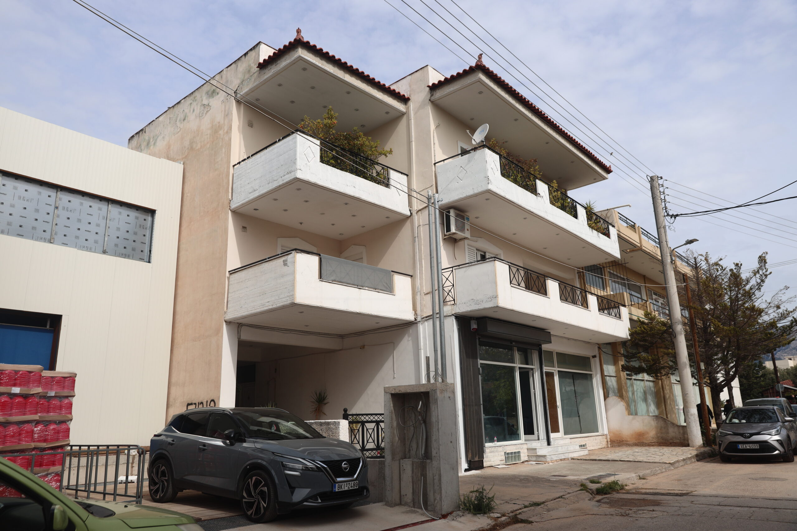 Το σπίτι όπου σημειώθηκε η δολοφονία στο Μενίδι