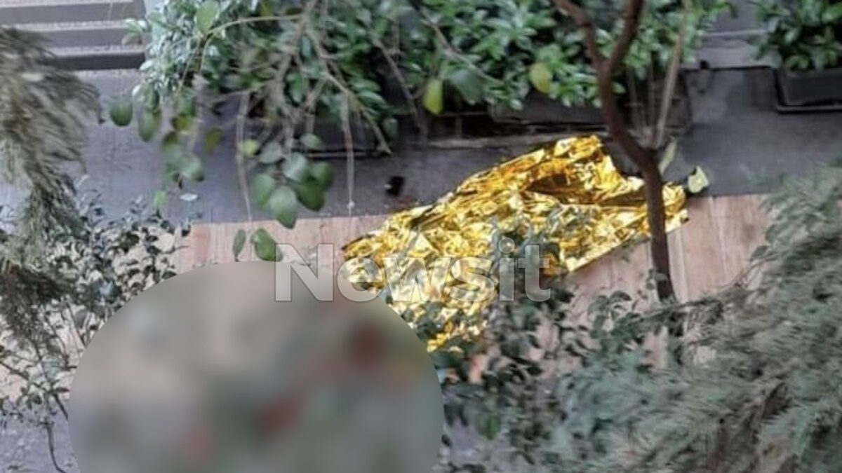 Η σορός του 55χρονου στην εκτέλεση στο Χαλάνδρι