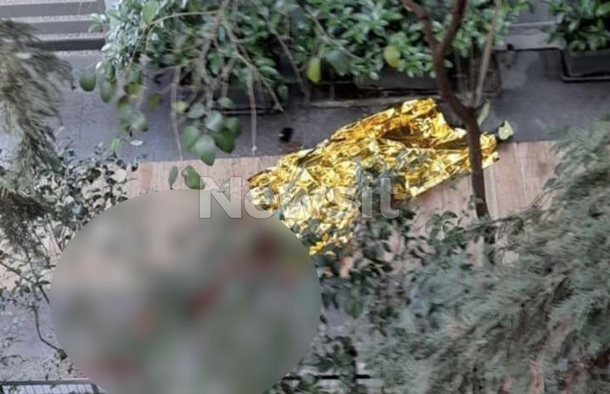 Η σορός του 55χρονου στην εκτέλεση στο Χαλάνδρι
