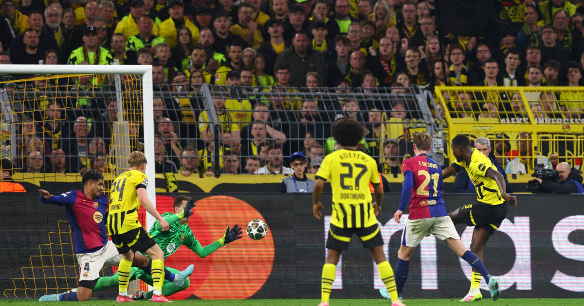 Champions League Finally: Dortmund – Barcelona 3-1 and Aston Villa – Paris Saint -Germain 3-2