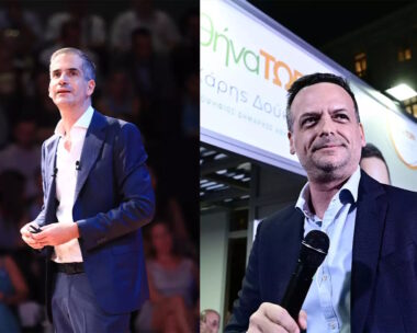 Ο Κώστας Μπακογιάννης και ο Χάρης Δούκας