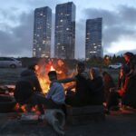 Κάτοικοι της Κωνσταντινούπολης μετά το σεισμό