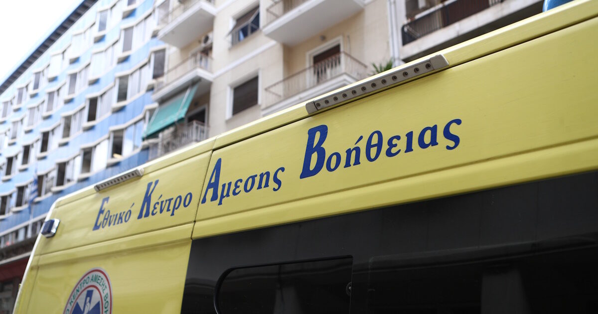 Thessaloniki: Dead elderly after falling from the 6th floor of an apartment building