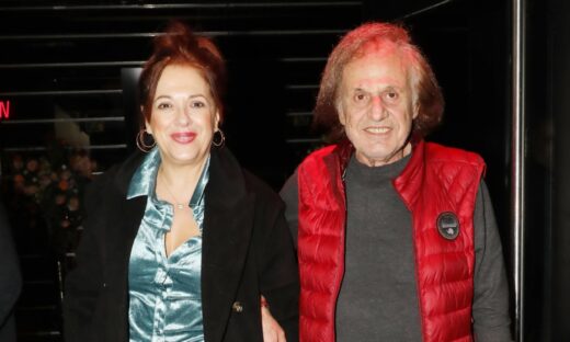 Η Ελένη Ράντου με τον Βασίλη Παπακωνσταντίνου