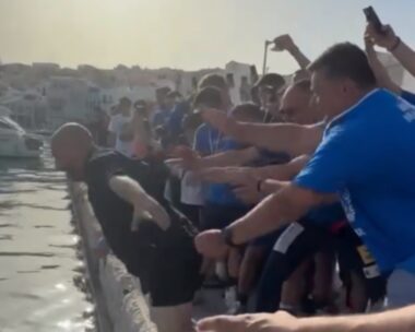 Οι πανηγυρισμοί στη Σύρο