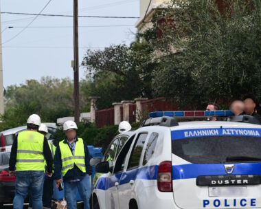 Περιπολικό στο δρόμο