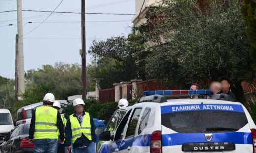 Περιπολικό στο δρόμο