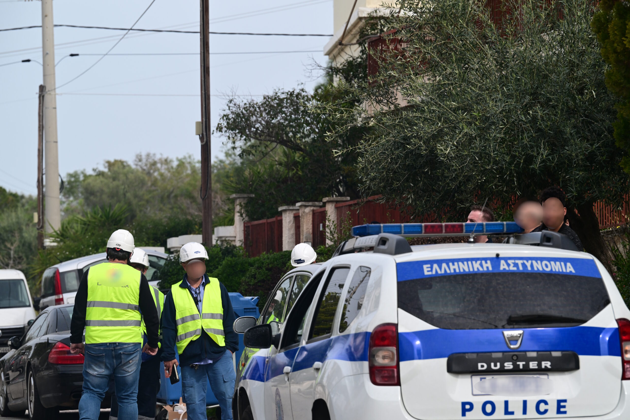 Περιπολικό στο δρόμο