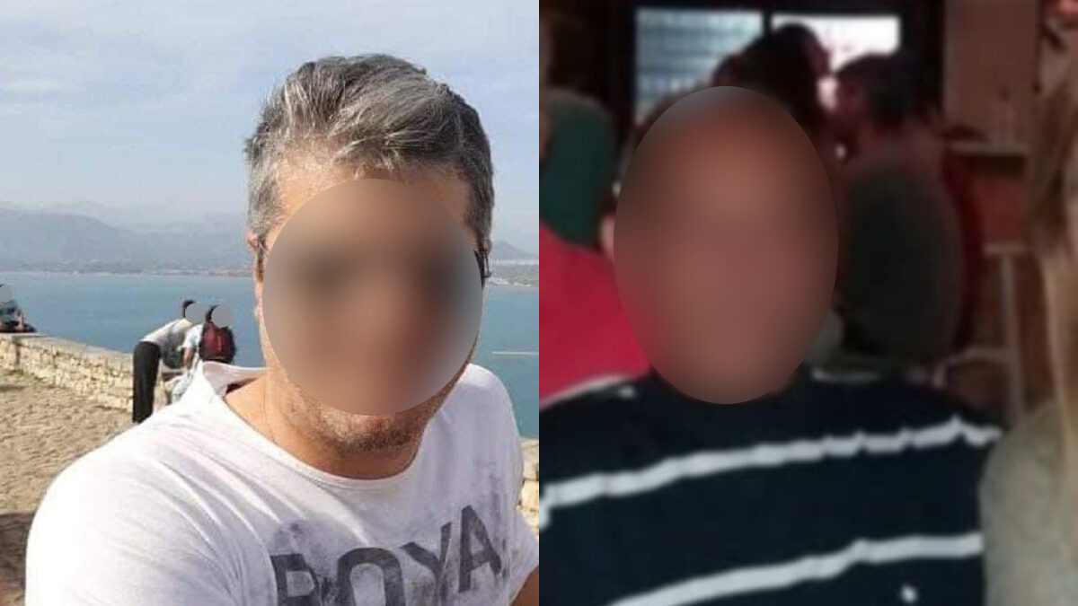 Αριστερά το θύμα και δεξιά ο δράστης και αυτόχειρας στην Εύβοια