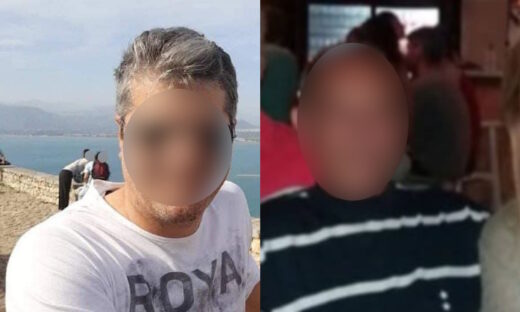 Αριστερά το θύμα και δεξιά ο δράστης και αυτόχειρας στην Εύβοια