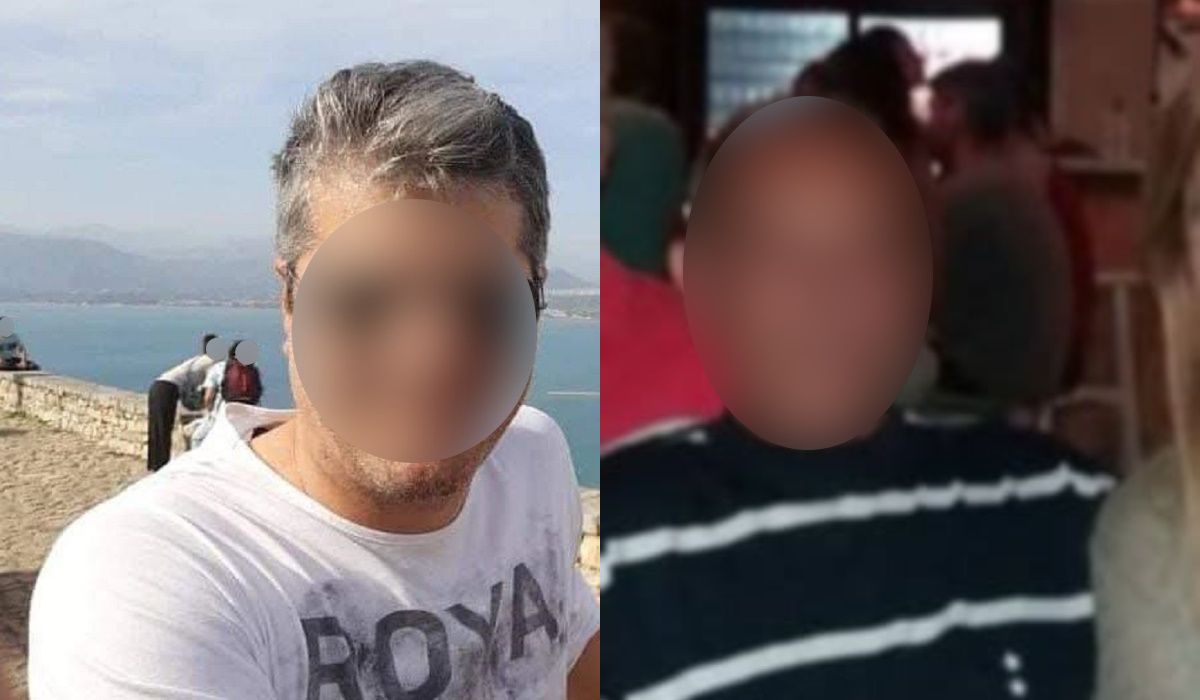 Αριστερά το θύμα και δεξιά ο δράστης και αυτόχειρας στην Εύβοια