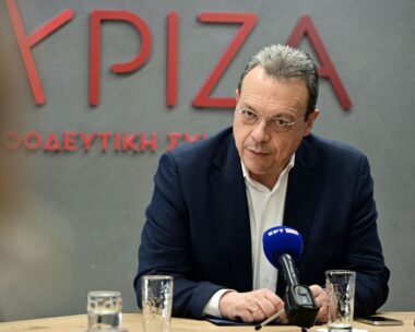 Ο πρόεδρος του ΣΥΡΙΖΑ Σωκράτης Φάμελλος