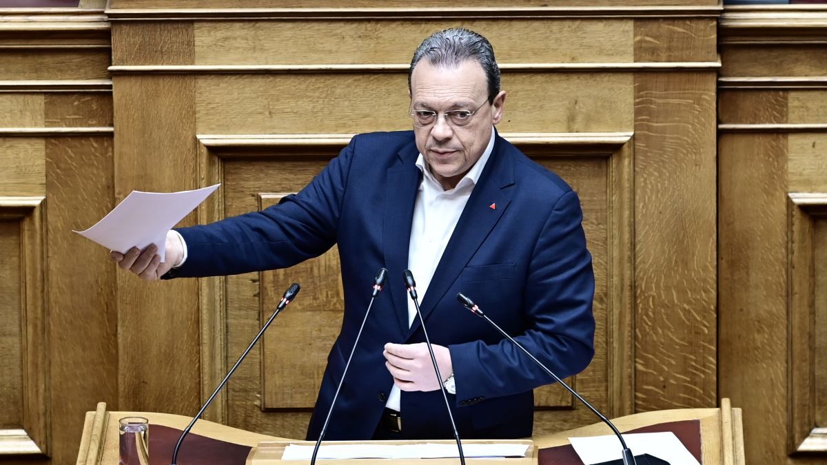 Ο πρόεδρος του ΣΥΡΙΖΑ Σωκράτης Φάμελλος στη Βουλή