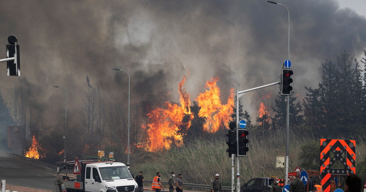 Israel: Shocking shots from fires in Jerusalem – at 23 the injured