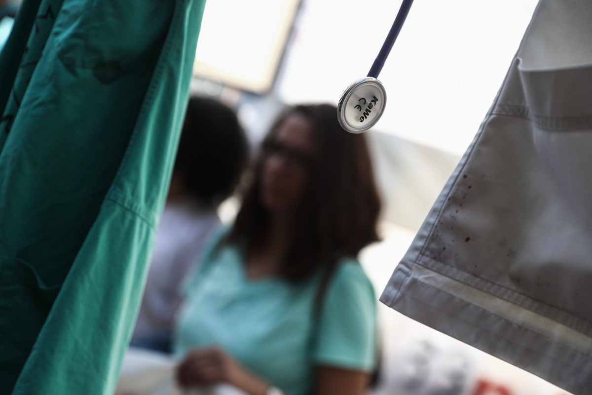 Το στηθοσκόπιο ενός γιατρού