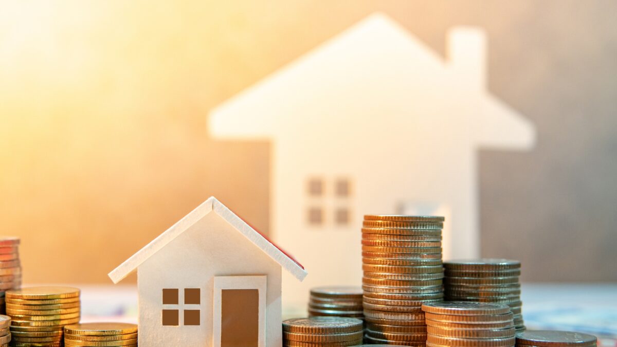 Real estate or property investment. Home mortgage loan rate