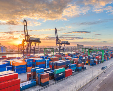 Industrial Shipping Port