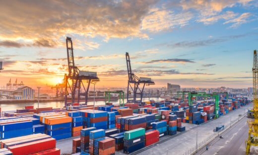 Industrial Shipping Port