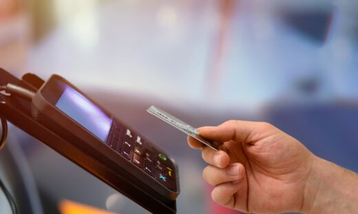 contactless payments from pos device via credit card