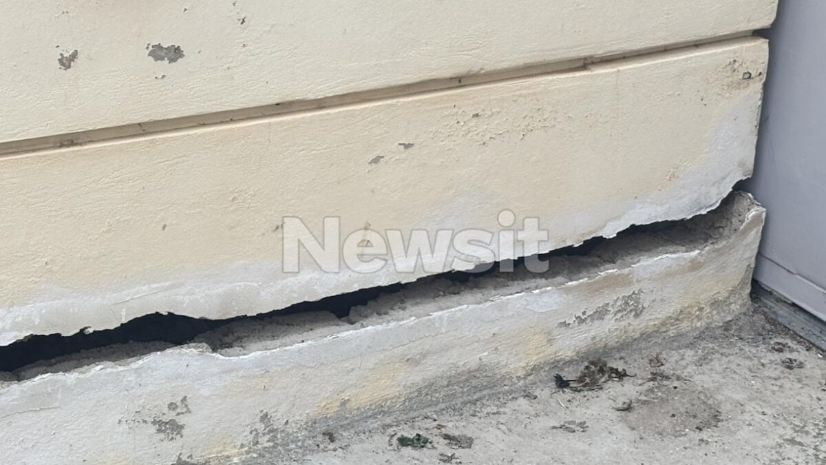 Ρωγμές σε σπίτια στις Βούτες Ηρακλείου