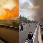 Στιγμιότυπα από την φωτιά στην Ιερουσαλήμ