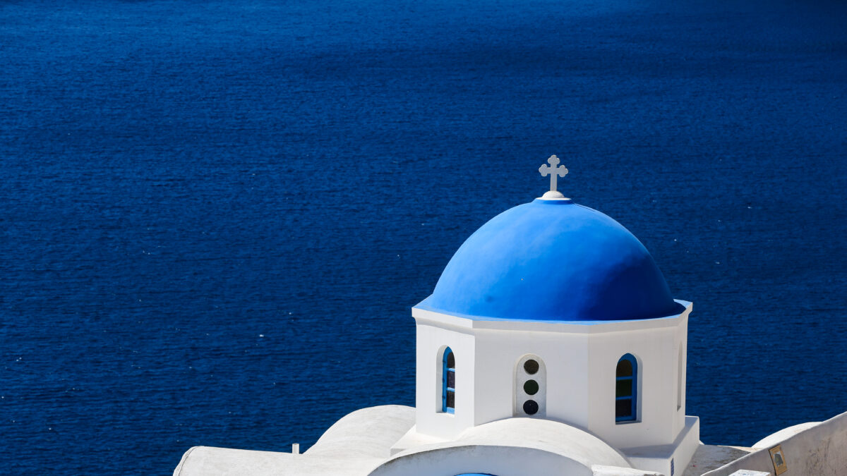 Εκκλησία στη Σαντορίνη