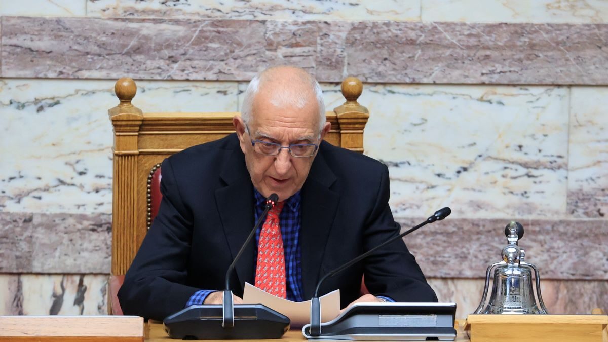 Ο πρόεδρος της Βουλής Νικήτας Κακλαμάνης