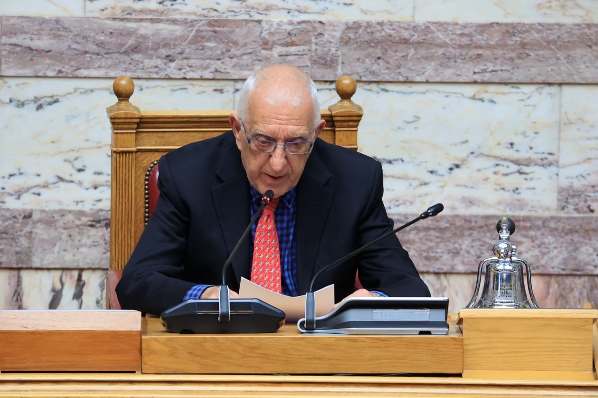 Ο πρόεδρος της Βουλής Νικήτας Κακλαμάνης