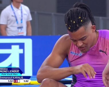 Η στιγμή του τραυματισμού του Καραλή στο Diamond League
