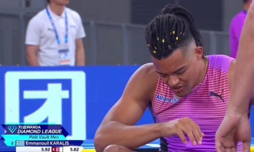 Η στιγμή του τραυματισμού του Καραλή στο Diamond League