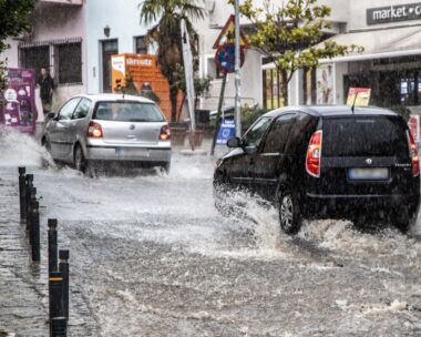 Πλημμυρισμένοι δρόμοι