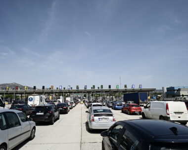 Ιδιαίτερα αυξημένη η κίνηση για την έξοδο των εκδρομέων του Πάσχα
