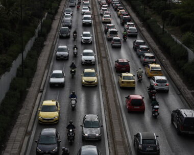 Στιγμιότυπο από τη Λεωφόρο Μεσογείων, Φωτογραφία Αρχείου
