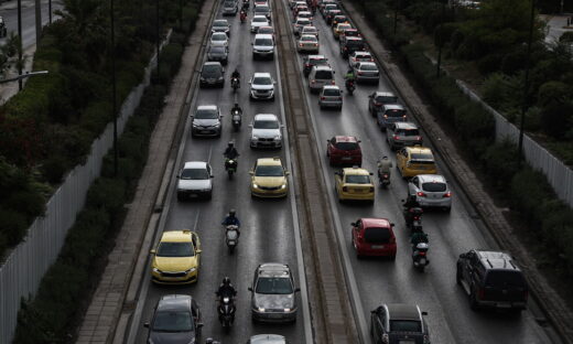 Στιγμιότυπο από τη Λεωφόρο Μεσογείων, Φωτογραφία Αρχείου