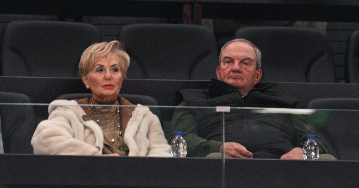 Kostas Karamanlis at OAKA for Panathinaikos – Red Star