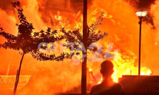 Πολεμικό σκηνικό στην Ανάσταση στα Καμίνια Ηρακλείου