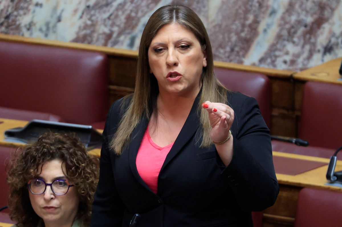 Η Ζωή Κωνσταντοπούλου στη Βουλή