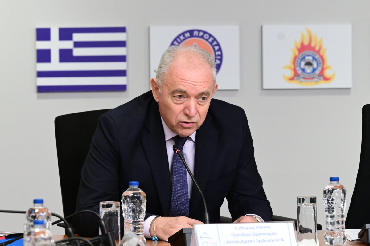 Ο Ευθύμης Λέκκας μίλησε για τους σεισμούς στη Δυτική Αττική