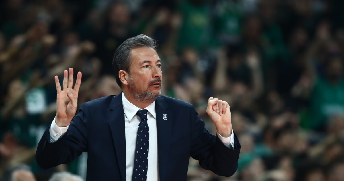 Luca Banci responded with irony to Ergkin Ataman: “Unfortunately I forgot to contact Panathinaikos to go to AEK’s game”