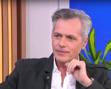 Ο ηθοποιός Μάριος Αθανασίου