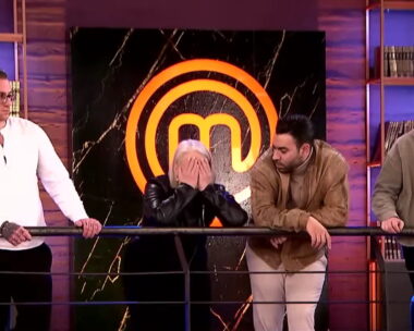 Συγκινητική στιγμή στο πλατό του MasterChef