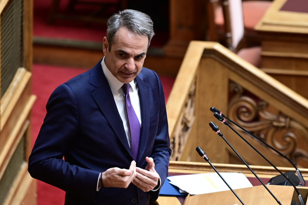 Ο Κυριάκος Μητσοτάκης