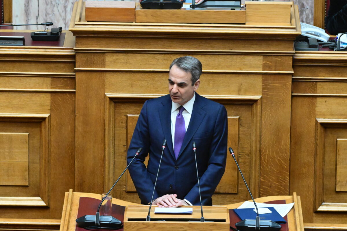 Ο Κυριάκος Μητσοτάκης