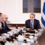 Ο Κυριάκος Μητσοτάκης στο Υπουργικό Συμβούλιο