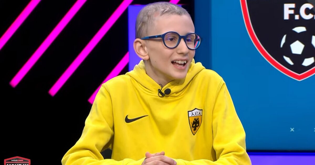 The little Michael was moved again who took Constanelia’s jersey: “I wanted to make a placard to give strength to other kids”