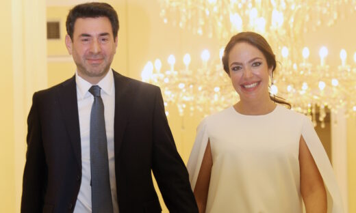 Λεωνής Μαντωνάκης και Δόμνα Μιχαηλίδου